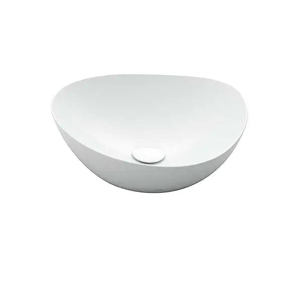 Linear Ceram thin rim countertop sink LT4704G19XW