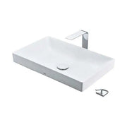 Linear Ceram thin rim countertop sink LT4716MTG19CMW