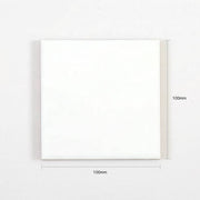 Premium white flat matte tile 100x100 code M1100Y_S