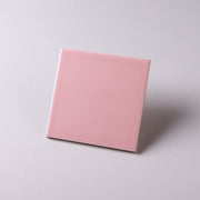Flat glossy pink tile 100x100mm M1116_S