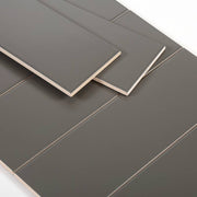 Flat matte dark gray tile 100x300mm M1303Y