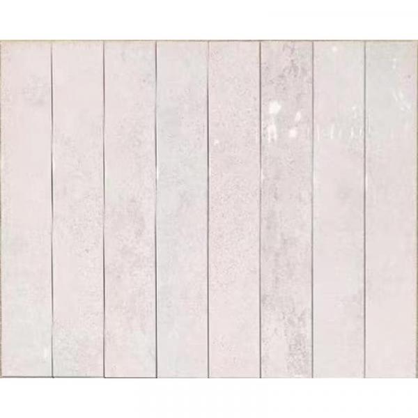Flat glossy porcelain tile, size 60x400mm, code M604T00