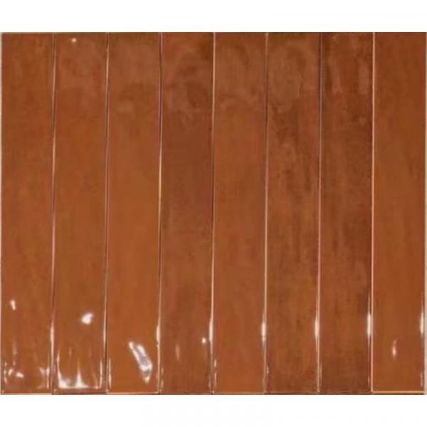 Flat glossy porcelain tile, size 60x400mm, code M604T22