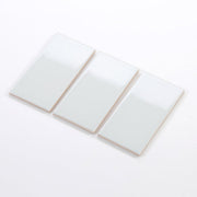 Flat glossy light gray tile 75x150mm NGT_M751502_MDC