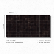 400x800 ceramic tiles code M829 (1 box/ 1.92m2/ 6 pieces/ 36.5kg)