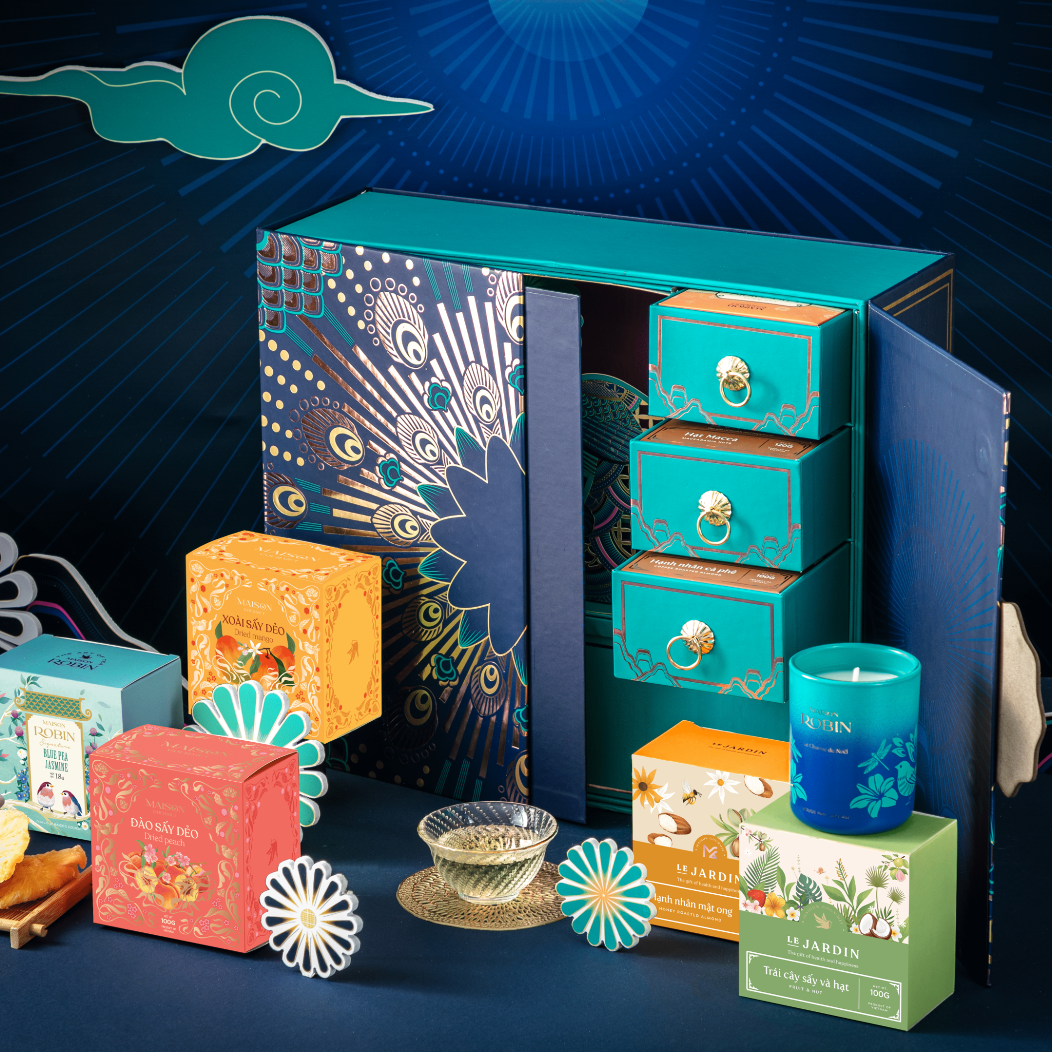 Dien Vien Gift Box 4 – The Essence of Traditional Gifts
