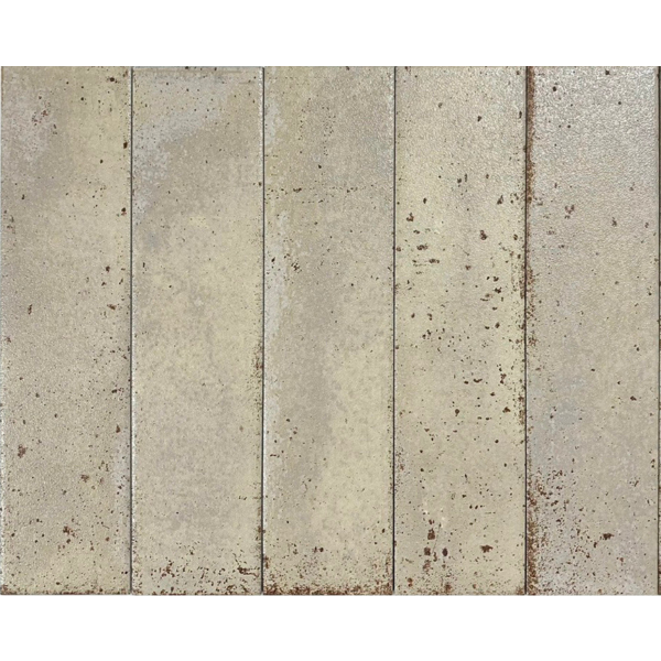 Flat metallic matte porcelain tile, size 75x300, code MD7536G11-SG