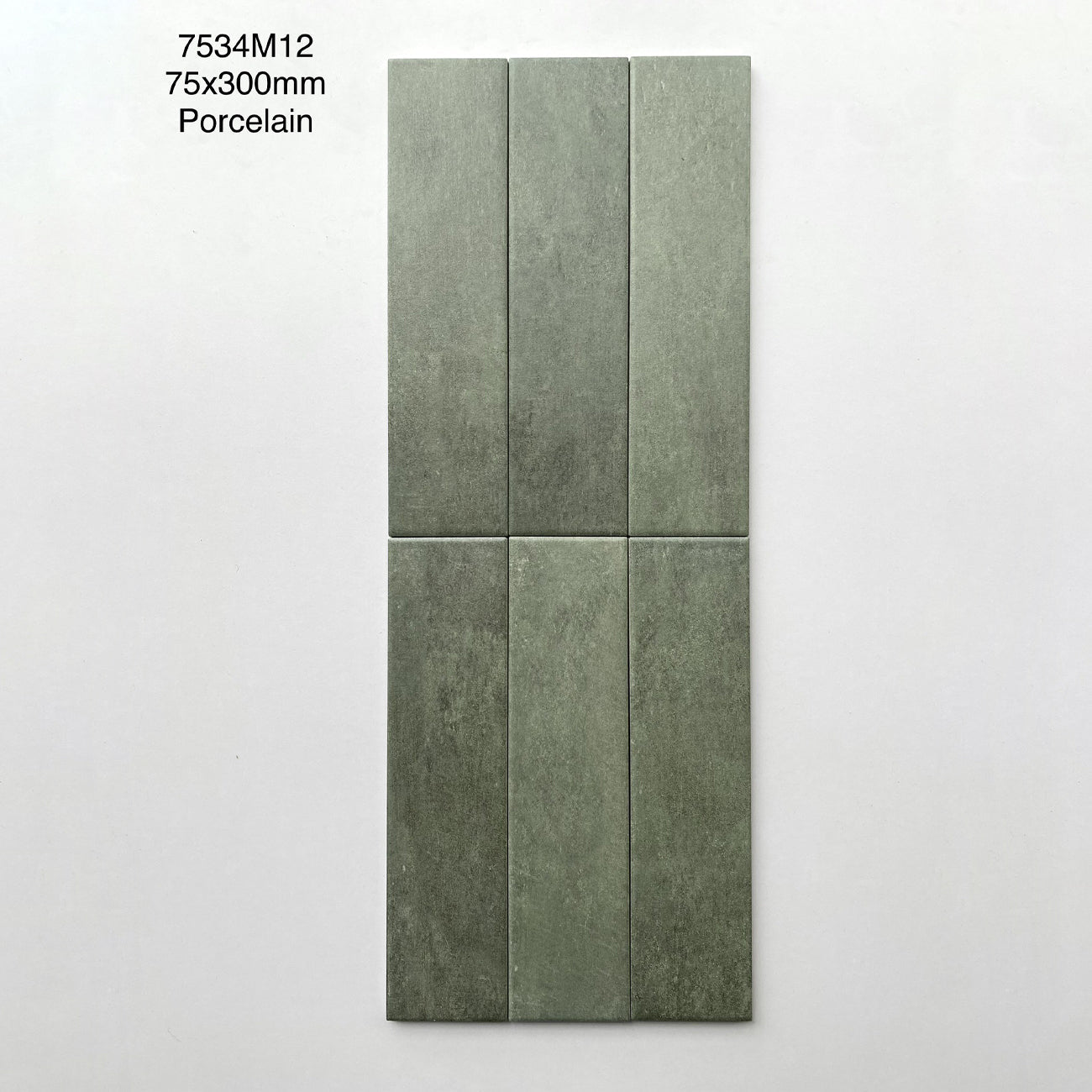 Porcelain tile 75x300mm code MD7534M12 (1h/1m/44v/19.5kg)