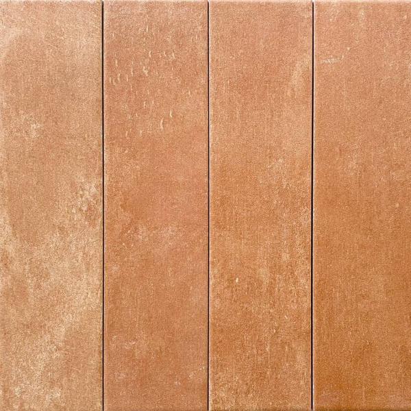 Flat matte porcelain tile size 75x300 code MD7534M22