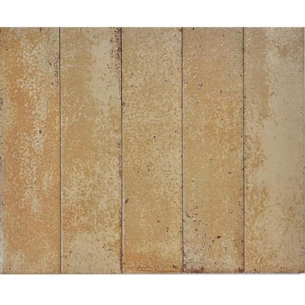 Flat metallic matte porcelain tile, size 75x300, code MD7536G05-SG