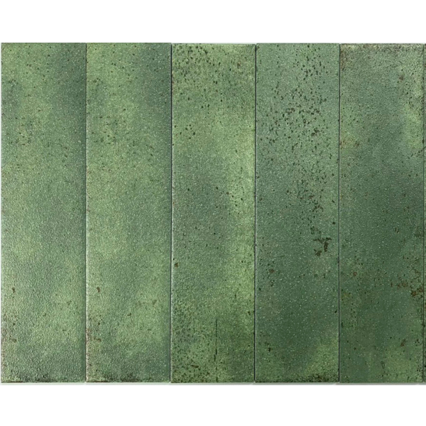 Flat metallic matte porcelain tile, size 75x300, code MD7536G06-SG