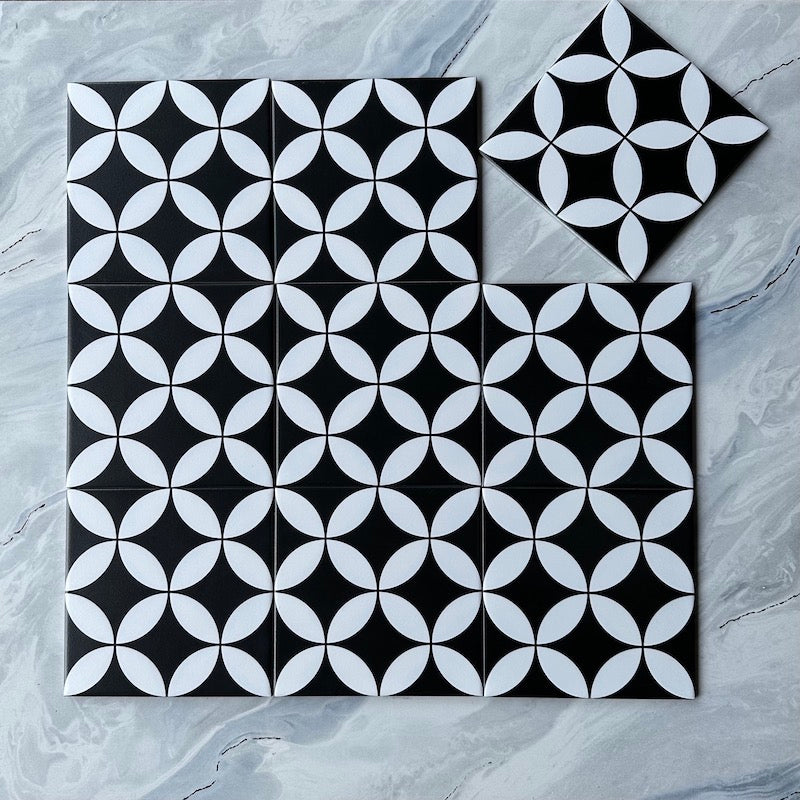 200x200mm MHB 136 Cement Tiles 