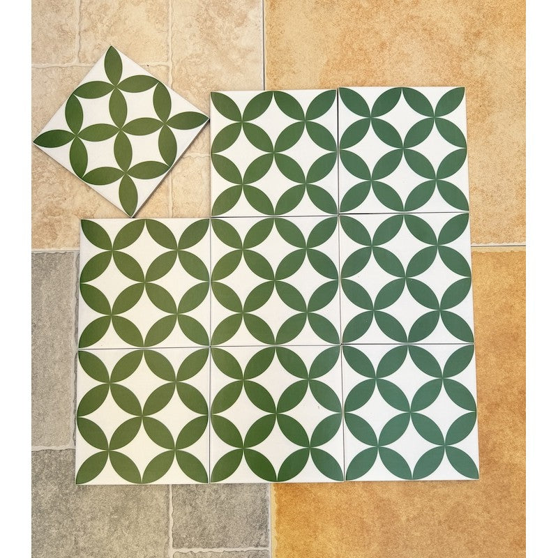 200x200mm MHB 138 Cement Tiles 