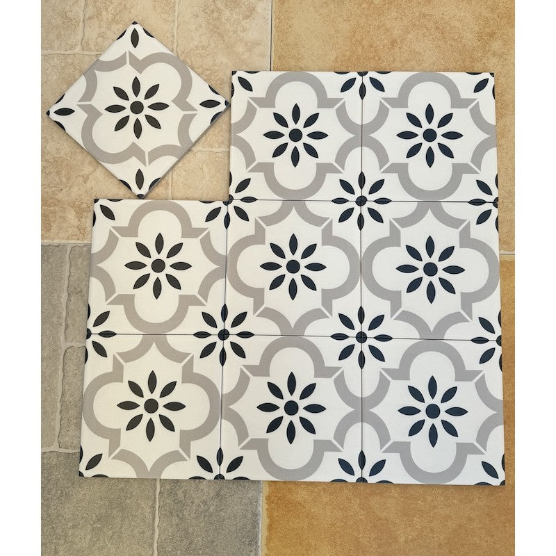 200x200mm MHB 150 Cement Tiles 