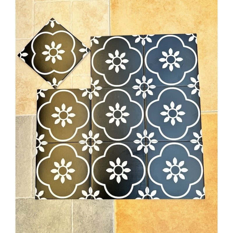 200x200mm MHB 197 Cement Tiles 