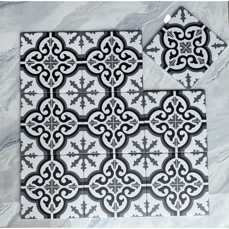 200x200mm MHB 212 Cement Tiles 