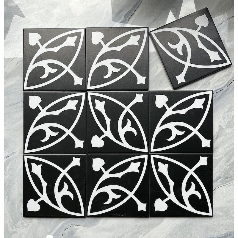 200x200mm MHB 228 Cement Tiles 