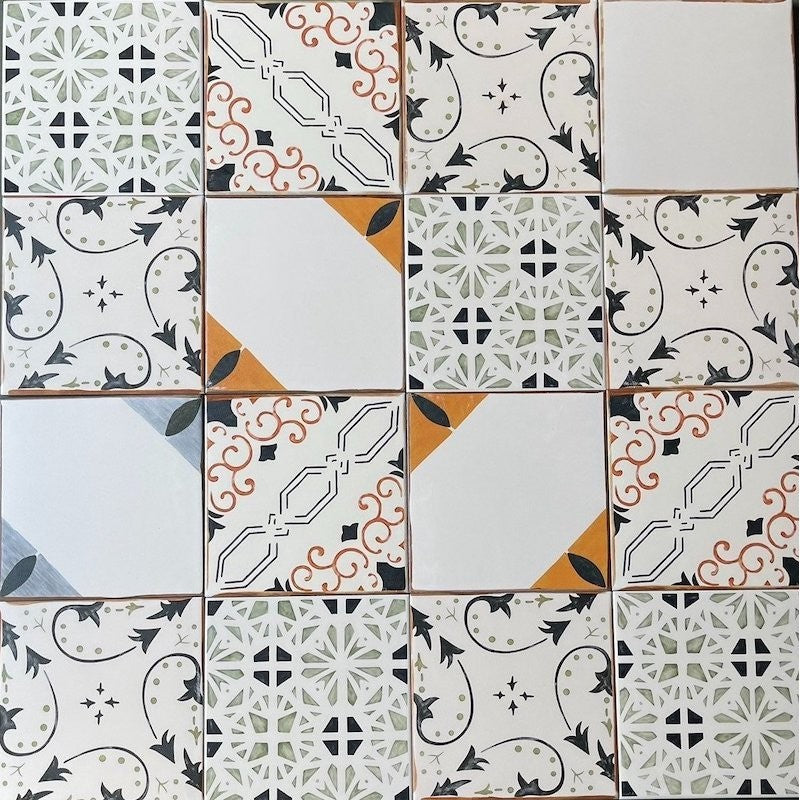 200x200mm MHB 263 Cement Tiles 
