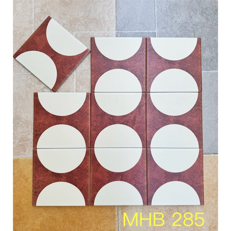 200x200mm MHB 285 Cement Tiles 