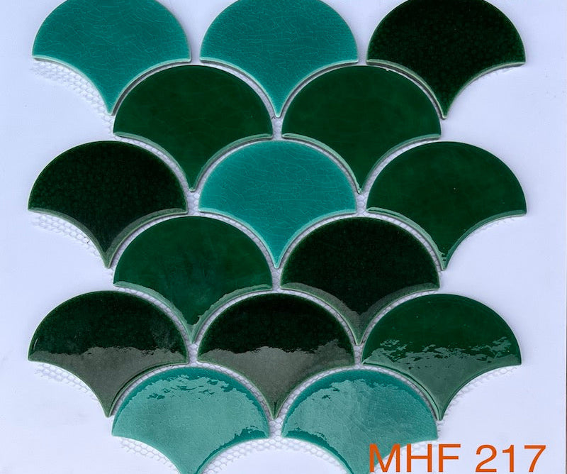 Fish Scale Mosaic Tiles MHF 217 