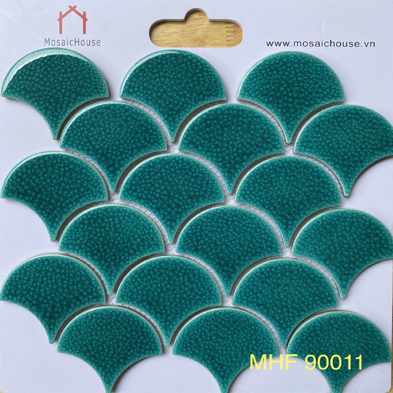 2-layer Reef Fish Scale Mosaic Tile MHF 90011 