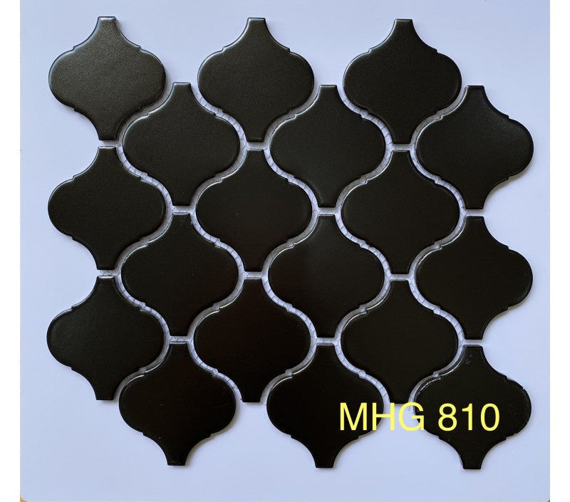 Black Lantern Mosaic Tiles 