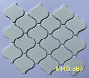 White Lantern Mosaic Tiles 