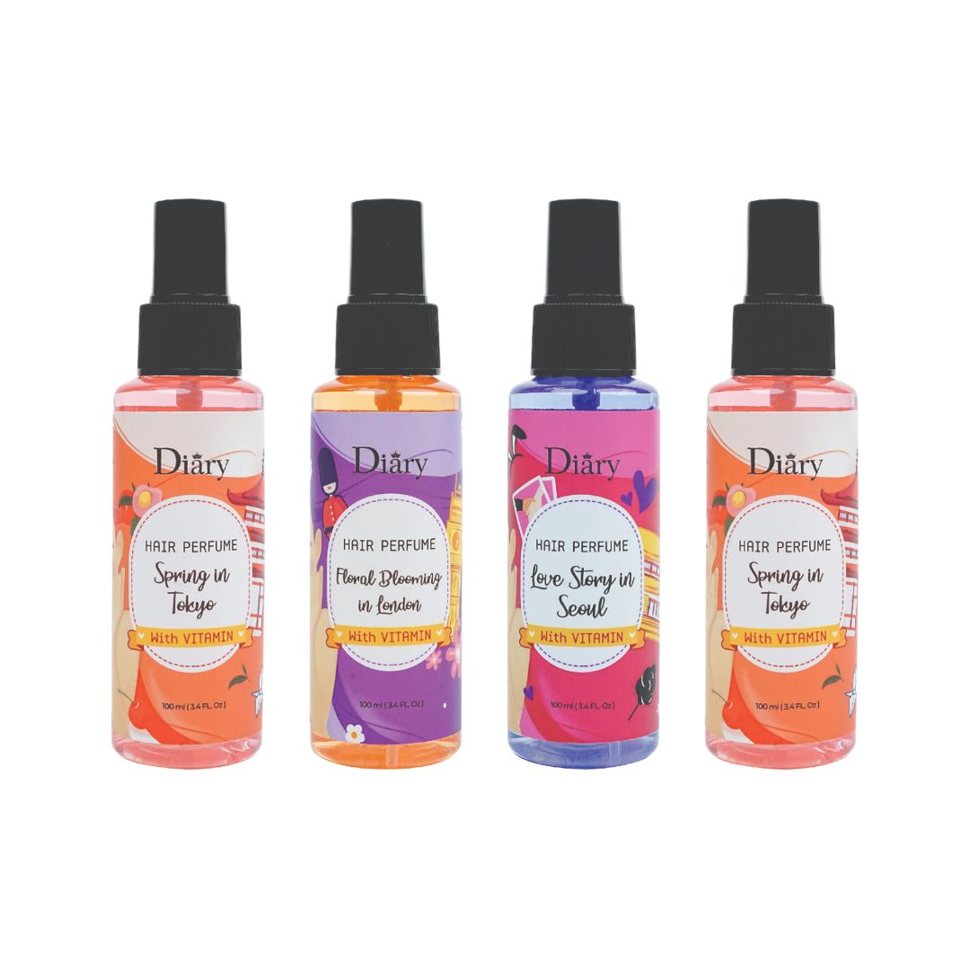 Xịt Dưỡng Tóc Diary Perfume Vitamin Hương Thơm 100ml