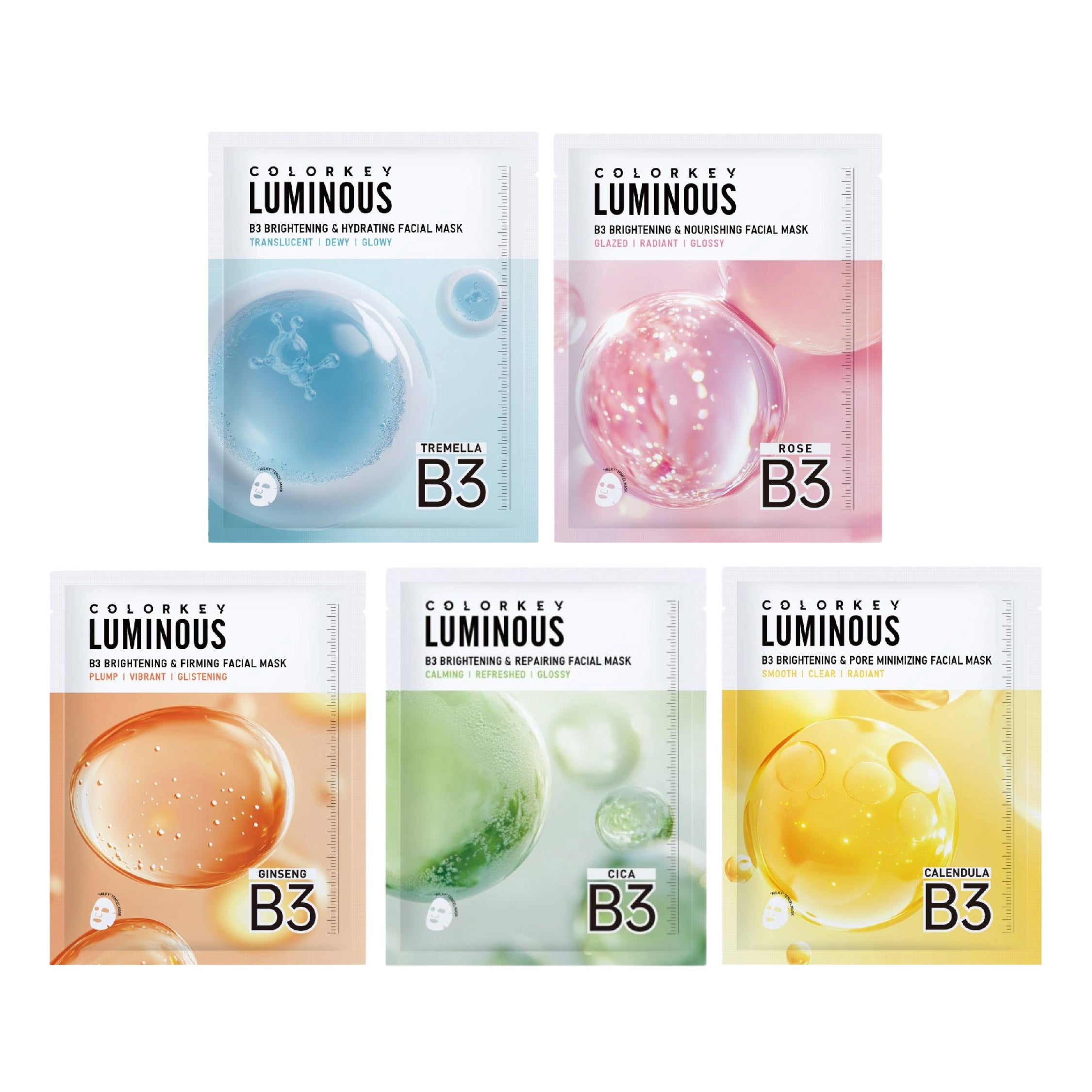 Colorkey Luminous B3 Facial Mask 25ml