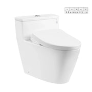 One-piece toilet with electronic washlet WASHLET S7 series – TCF47360GAA MS625CDW23#XW