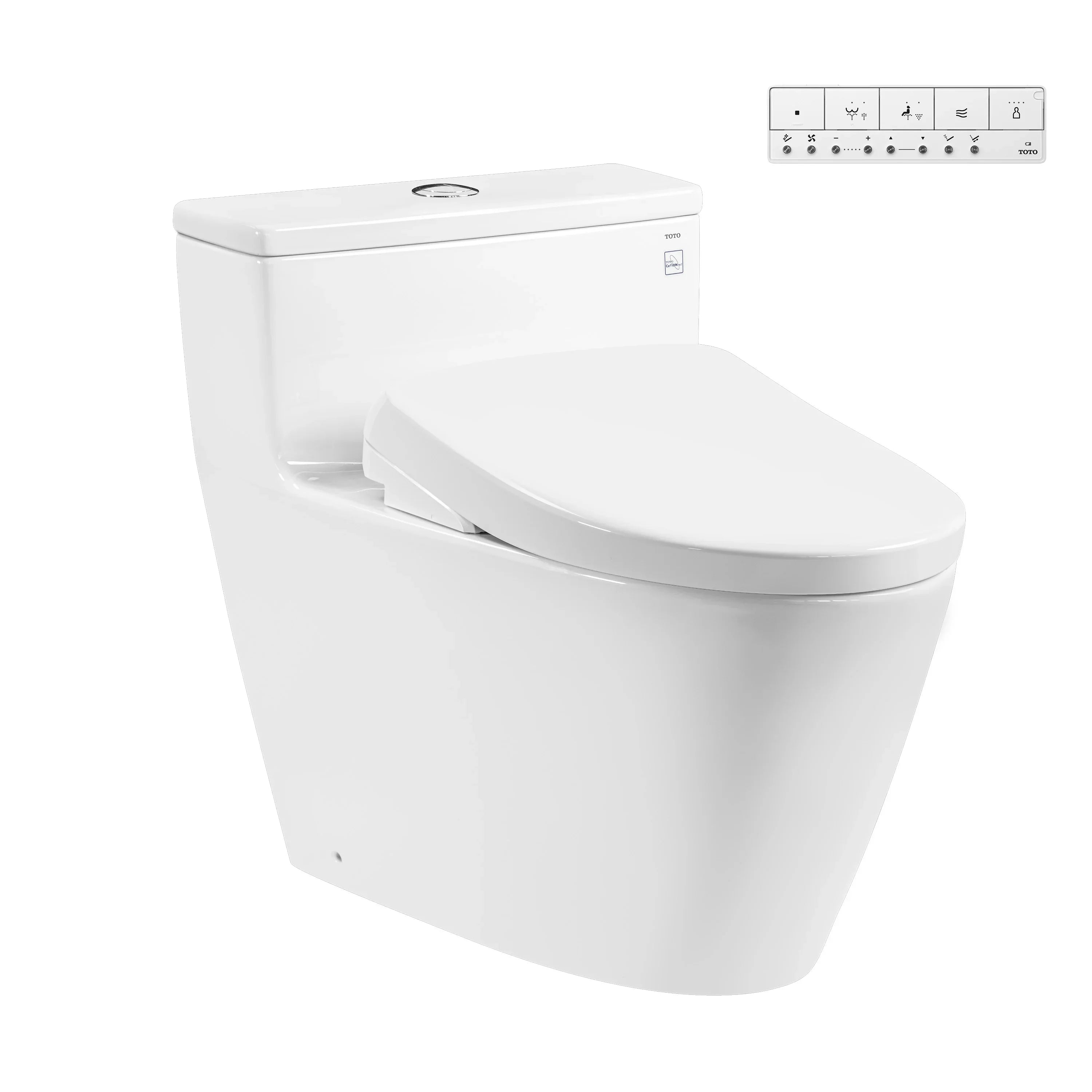 One-piece toilet with electronic washlet WASHLET S7 series – TCF47360GAA MS625CDW23#XW
