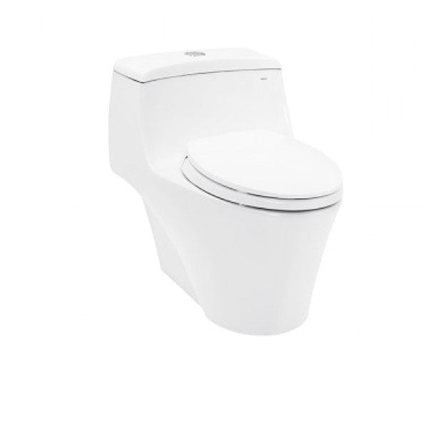 One-piece toilet with soft-closing lid TC393VS MS823DRT2