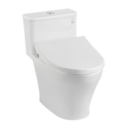 One-piece toilet with mechanical washlet ECOWASHER MS857DE4#XW