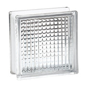 Dong Tam striped glass brick 19x19x9.5cm 9501