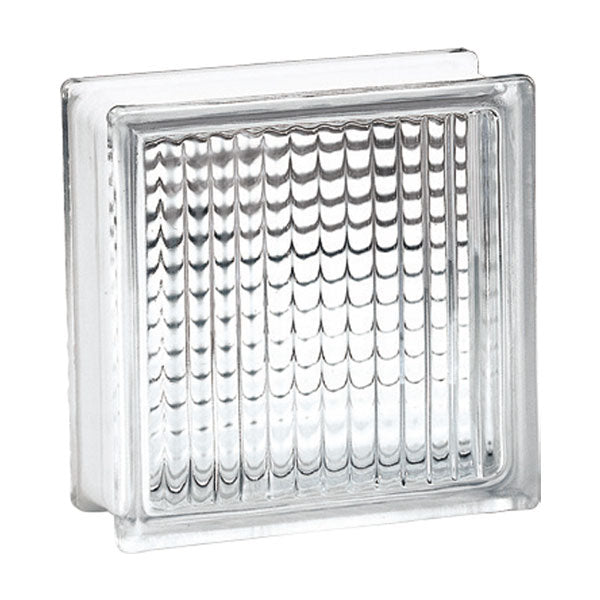 Dong Tam striped glass brick 19x19x9.5cm 9501