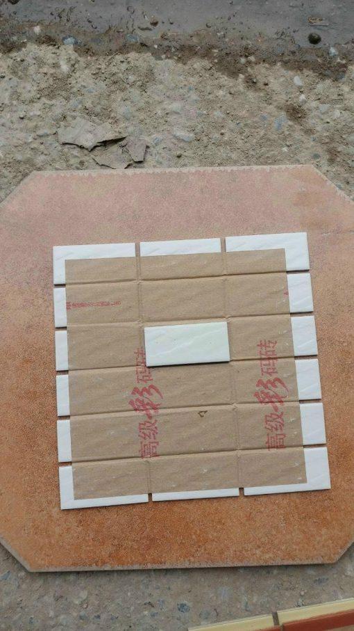 45x95 white tile