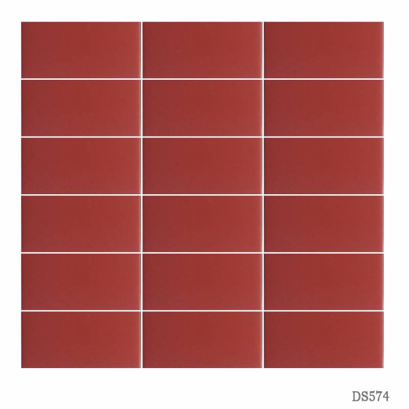 Viettrade 45x95mm Light Pink Tiles for Wall and Floor