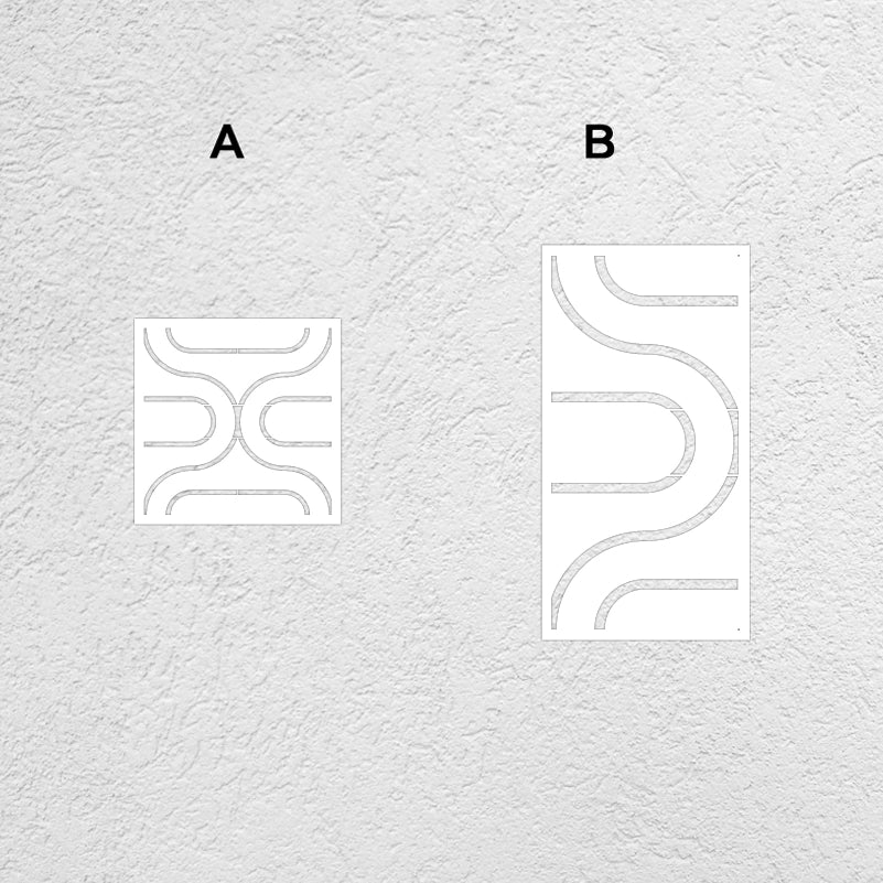 40cm - 80cm Stencil For Decor Wall Paint Painting Template Furniture Large Tradition Arabic African Ancient Ethnic Flower S216