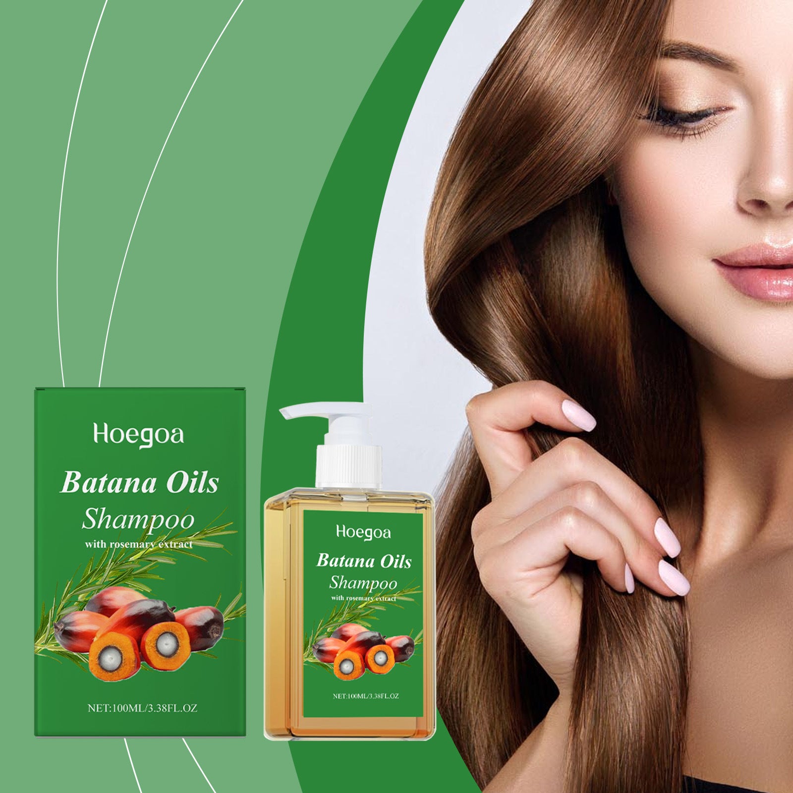 Dầu gội Batana dưỡng tóc mềm mượt, thơm lâu, sạch gàu