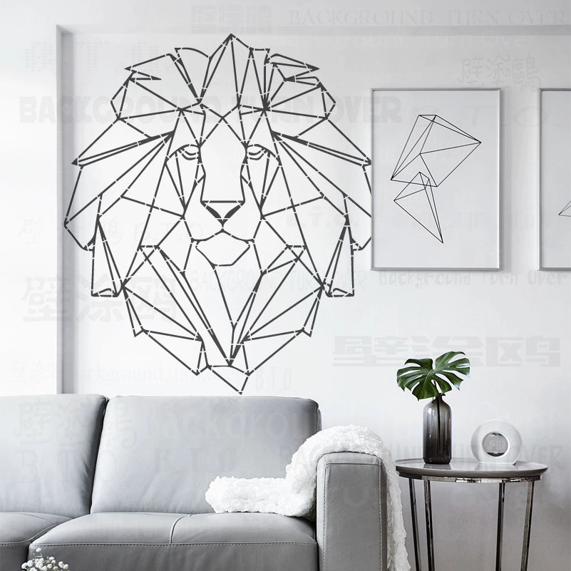 55cm - 92cm Wall Stencil Decorative For Plaster Template To Paint Arabic Calligraphy Bismillah In The Name Of God S594