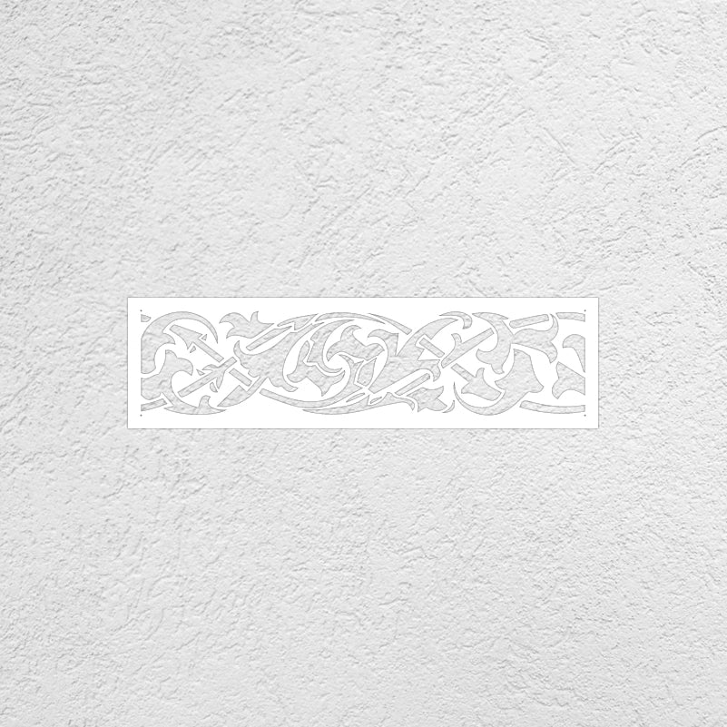 40cm - 80cm Stencil For Decor Wall Paint Painting Template Furniture Large Tradition Arabic African Ancient Ethnic Flower S216