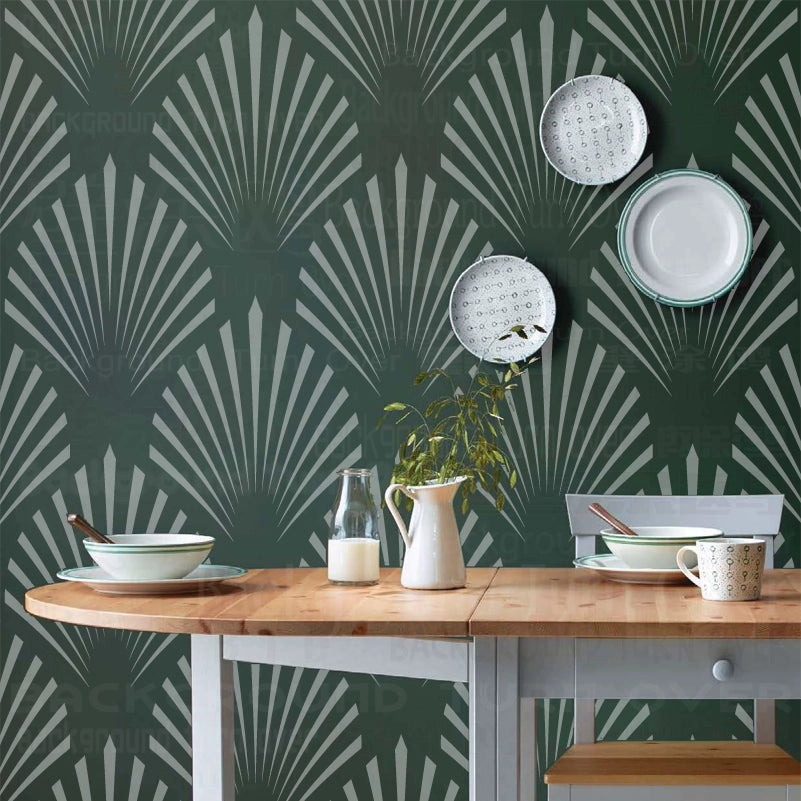 40cm 60cm Stencil Stencils Mandala Furniture Template For Walls Large Niche Wall Flooring Decor Tile Hexagon Geometric S033