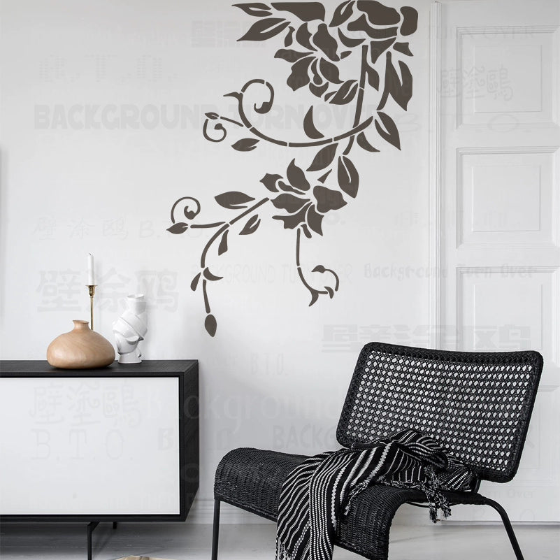 55cm - 92cm Wall Stencil Decorative For Plaster Template To Paint Arabic Calligraphy Bismillah In The Name Of God S594