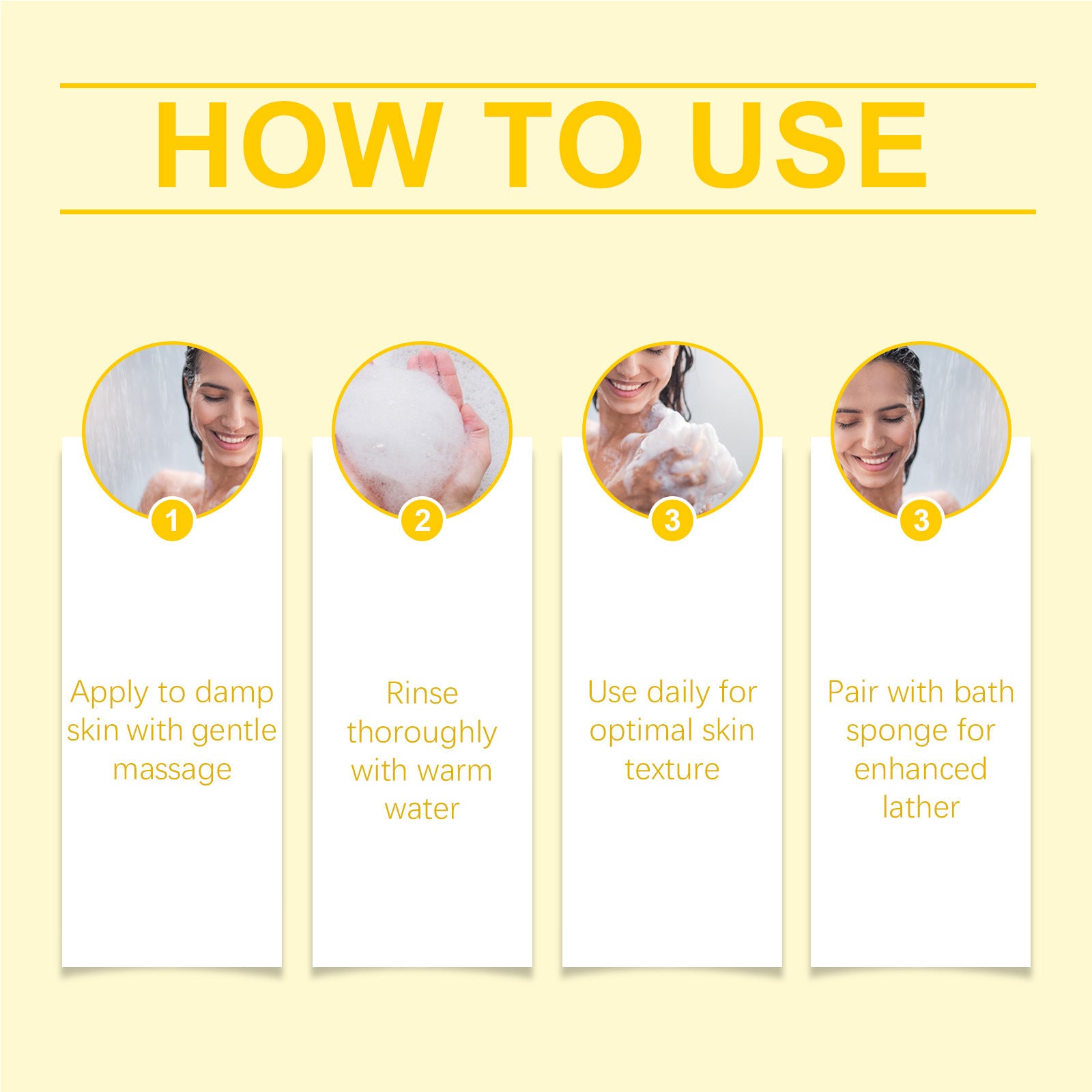 Ruby Shower Gel - Cleans, Deodorizes, Smooths Skin, Long-Lasting Fragrance