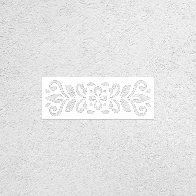 40cm - 80cm Stencil For Decor Wall Paint Painting Template Furniture Large Tradition Arabic African Ancient Ethnic Flower S216