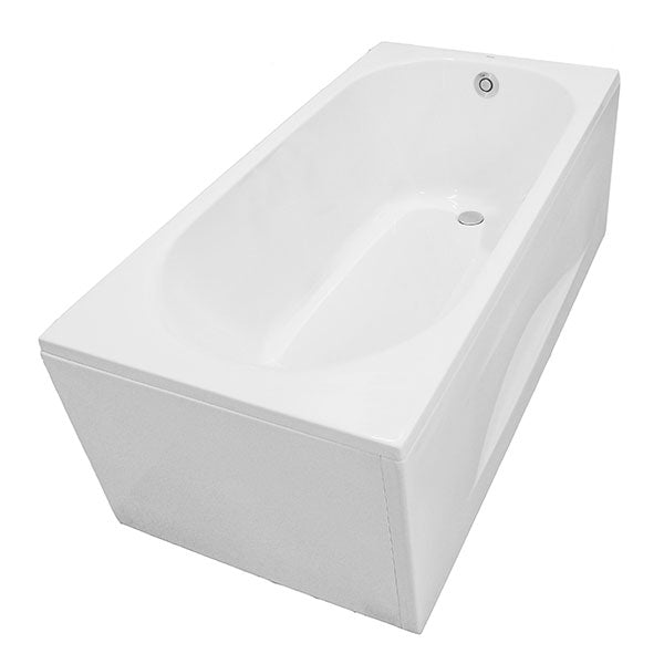 Plastic bathtub with skirt PAY1515VCW_TVBF411