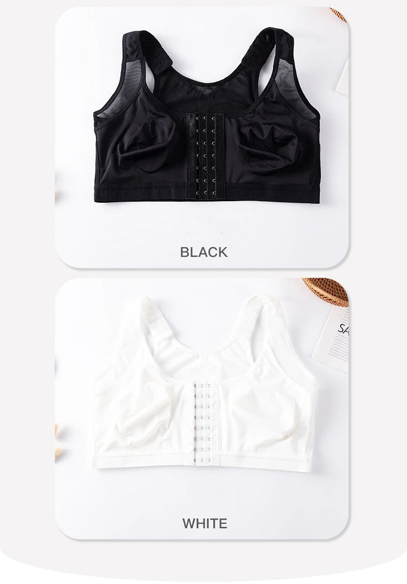 Women's Sexy Bra Without Wire Front Closure Large Size