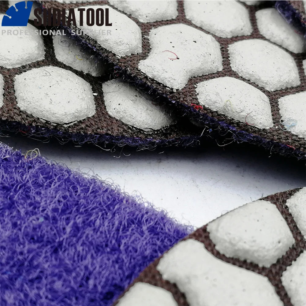 Set of 6 100mm Diamond Grinding Discs for Marble Polishing