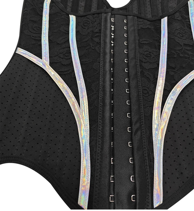 Áo Nịt Bụng Cao Cấp 5XS-4XS 25 Xương Thép Fajas Latex - Daisan Mart