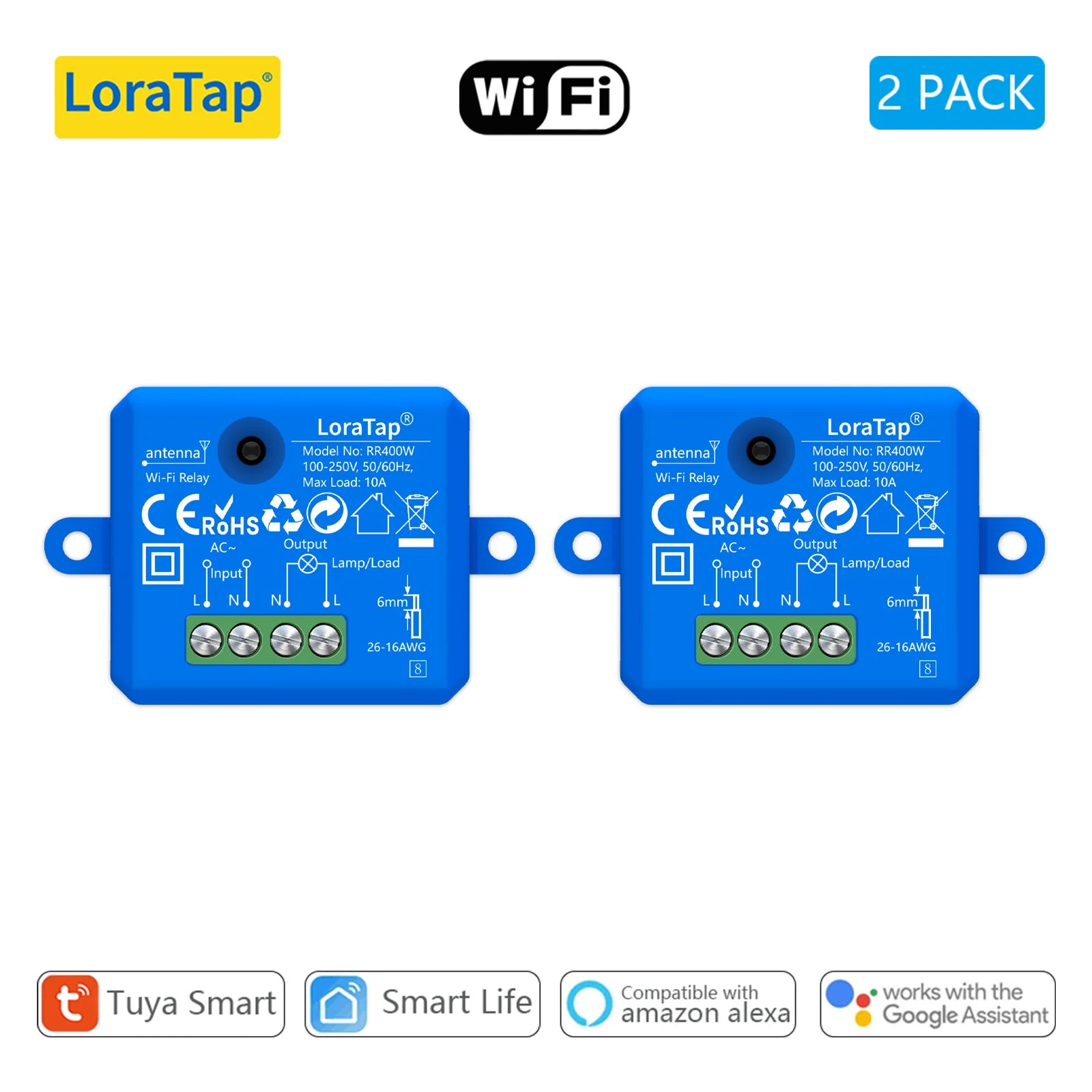 LoraTap Mini WiFi Smart Switch 220V 